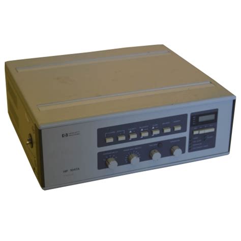 5°c above ambient to 55 °c ph range: HP 1047A Refractive Index Detector