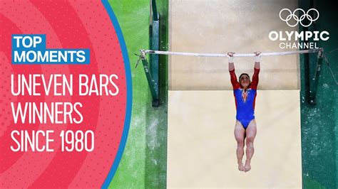 Last 10 Womens Uneven Bars Winners At The Olympics Top Moments Youtube