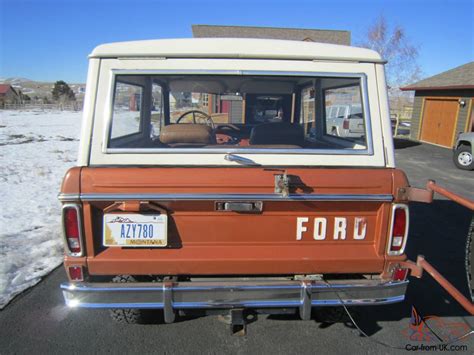 1974 Ford Bronco Ranger Uncut Rust Free Ca Original