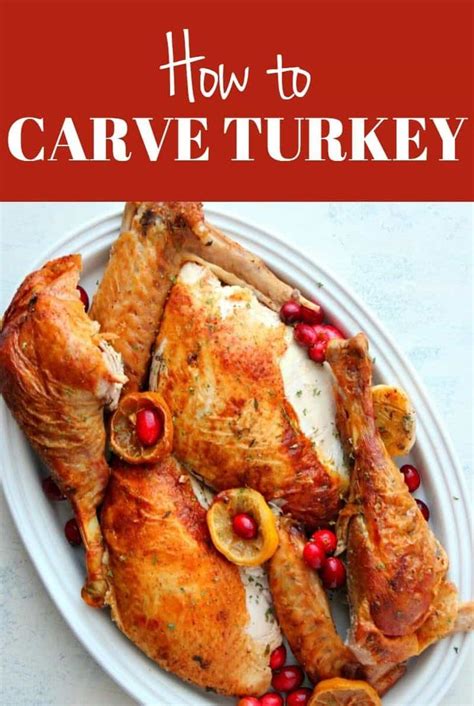 Learn How To Carve Your Thanksgiving Turkey In The Step By Step
