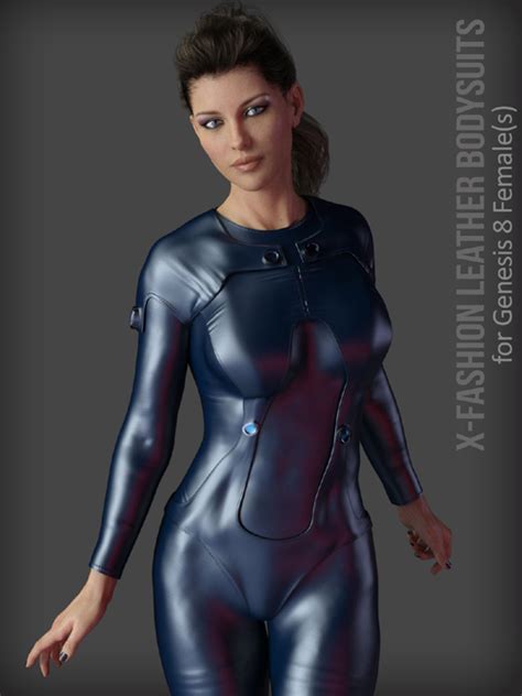 X Fashion Leathers Bodysuit For Genesis Females Best Daz D Poses