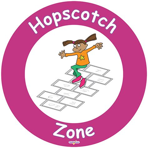 Jenny Mosleys Playground Zone Signs Hopscotch Zone Sign Jenny