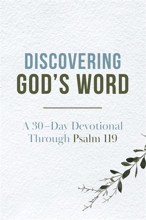 Download This Free Discovering Gods Word Digital Devotional