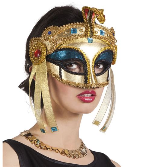 Half Mask Cleopatra Feestbazaarnl