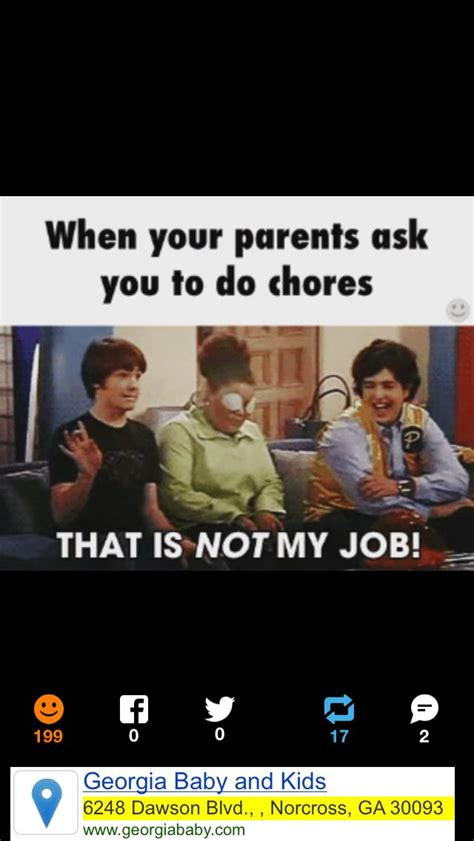 Thats Not My Job Job Kids Chores