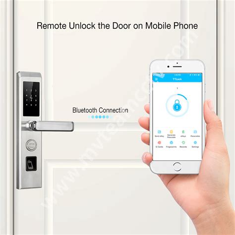 Remote Door Lock Fingerprint Recognition House Front Door