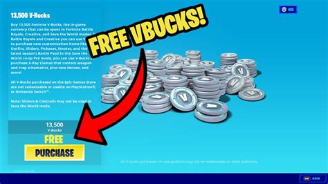 How To Redeem V Bucks For Free In Fortnite Vbucks Glitch Youtube