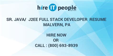 J2ee has become required knowledge for any serious java developer, but learning this large. Sr. Java/ J2EE Full Stack Developer Resume Malvern, PA ...