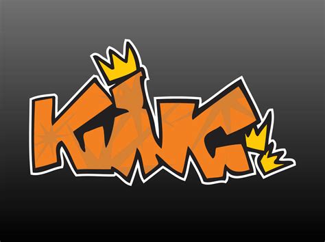 King Graffiti Vector Art And Graphics
