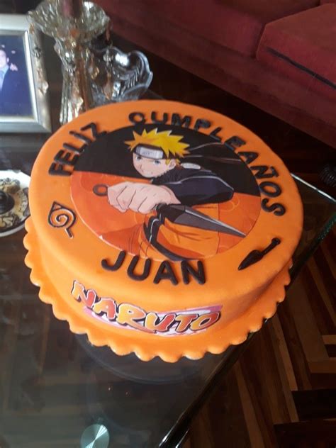 Torta Naruto Fiesta Naruto Pasteles De Goku Torta De Anime