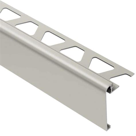 Schluter Systems Rondec Step 0375 In W X 985 In L Aluminum Tile Edge