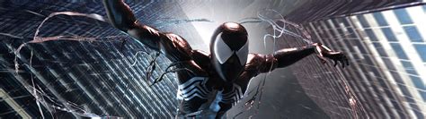 Download Spider Man Symbiote 4k Wallpaper By Kharris Dual Spider