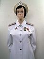 Female Soviet Navy officer. | Soviet navy, Fashion, Soviet