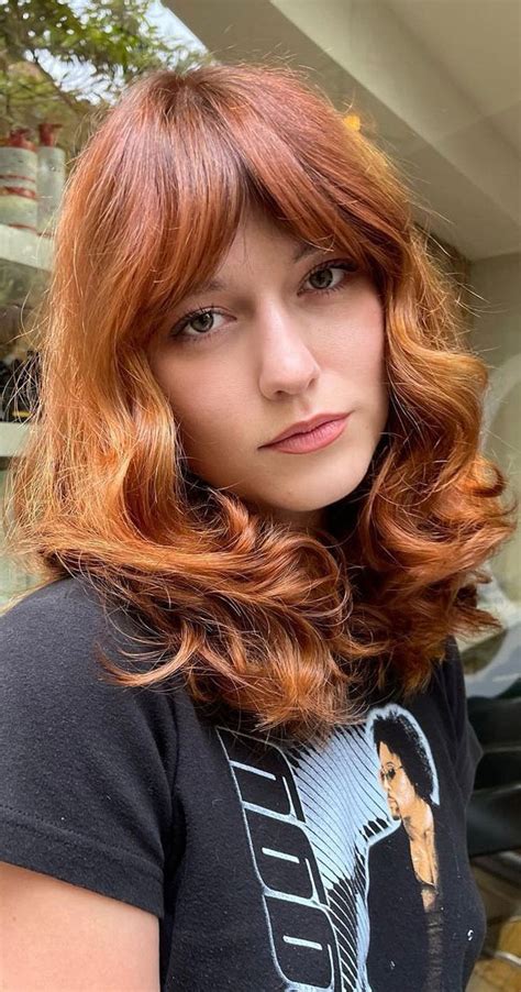 Deep Copper Hair Color