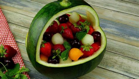 Watermelon Fruit Bowl Recipe