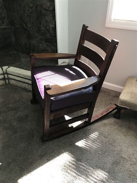 Shop with afterpay on eligible items. A beautiful custom rocker with a fun purple leather ...