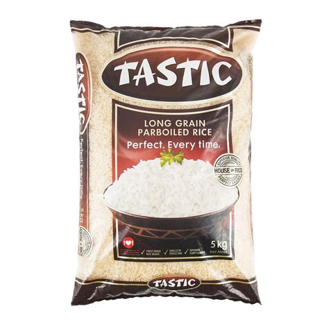 Tastic Long Grain Parboiled Rice 5kg Shop Today Get It Tomorrow