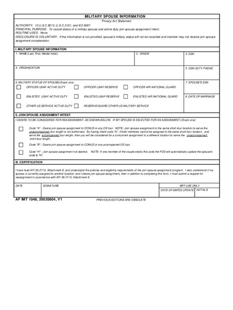 Af Form 1048 Fill Out And Sign Online Dochub