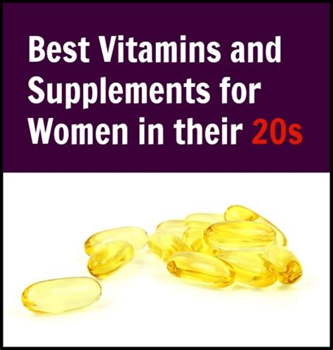 Shop for the best choice d3 supplement online today! Best Vitamins and Supplements for Women in their 20s