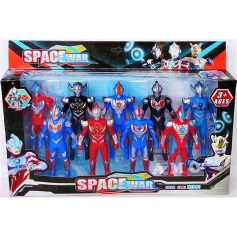 Jual Jual Figure Set Ultramen 9 Pcs Mainan Ultraman Ginga Limited Di