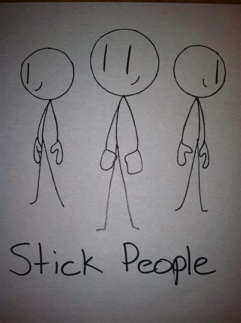 Stick People By Sticcathestickgod On Deviantart