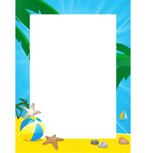 Download High Quality Free Clipart Borders Beach Transparent Png Images