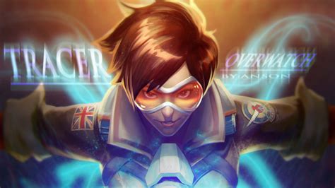 Tracer Fan Art Wallpapers Hd Wallpapers Id 19179