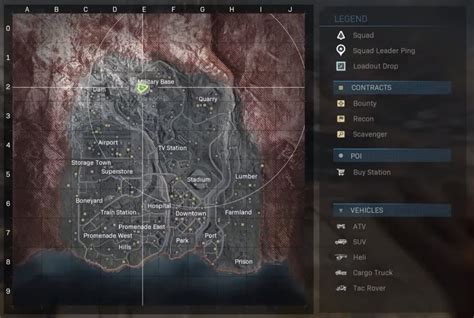 Call Of Duty Warzone Map And Locations Revealed