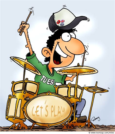 Best Drummer Cartoon Clip Art Library