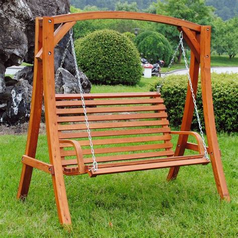 This Wooden Swing Seat Is Ideal For Any Size Garden To Put On A Patio