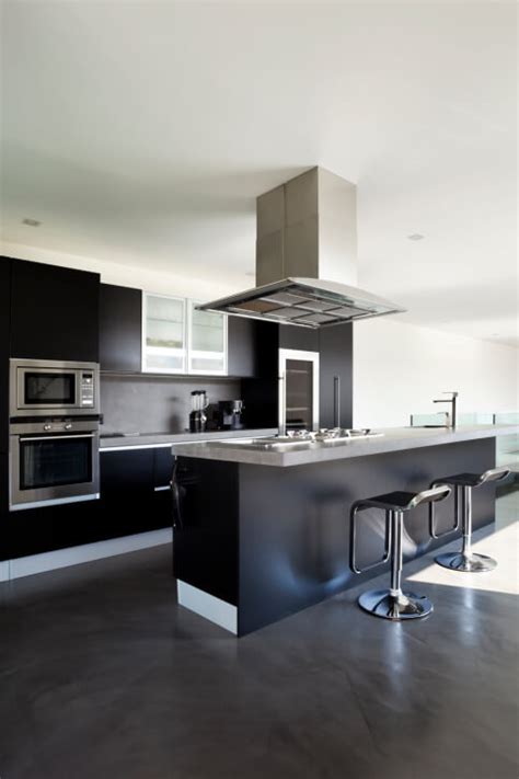 With lighter elements on top and dark pieces. 52 Dark Kitchens with Dark Wood OR Black Kitchen Cabinets ...