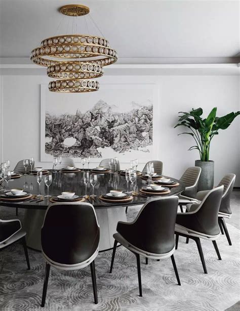 44 Popular Contemporary Dining Room Design Ideas Homyhomee