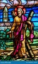 Saint Andrew - Stained Glass Stock Photo - Image of cedeira, catholic ...