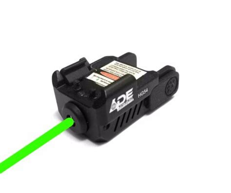 Super Compact Green Pistol Rifle Laser Sight For Ruger 9e Walther Pk380