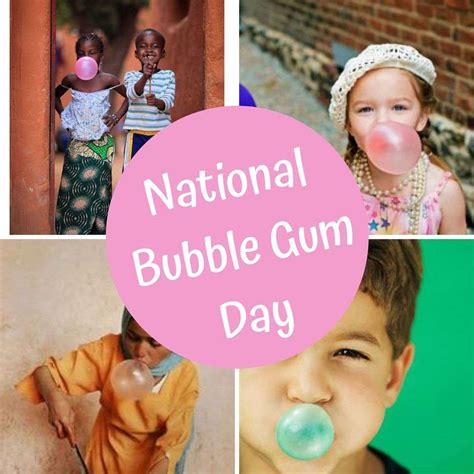 National Bubble Gum Day Wishes Images Whatsapp Images