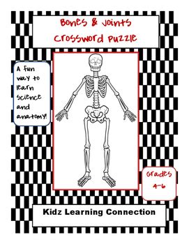 There are two basic types of bone tissue. Science Crossword: Bones and Joints by KidZ Learning ...