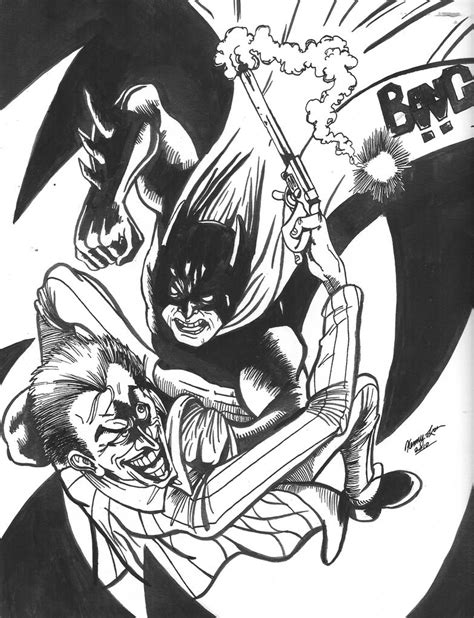Batman Vs Joker By Redmoon On Deviantart