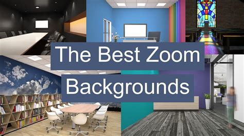 How to change zoom background for windows users. Best Zoom Backgrounds - YouTube