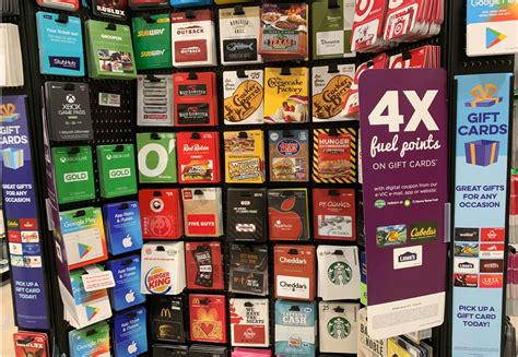 4x Fuel Points on Gift Cards at Harris Teeter through 11/24 - The