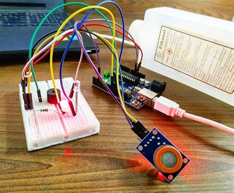 Alcohol Detector Using Arduino And Mq3 Mq Sensor With Arduino
