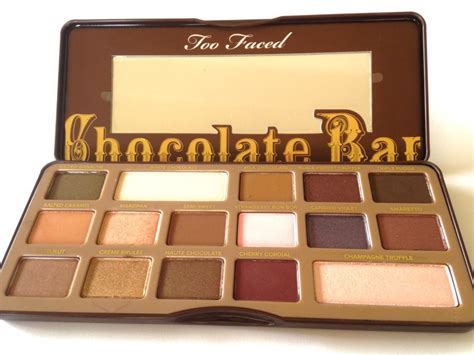 Too Faced Chocolate Bar Eyeshadow Palette Review Swatches