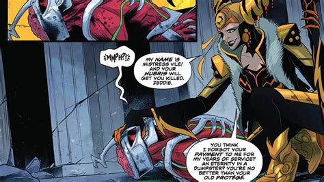 Rita Kills Lord Zedd Mighty Morphin Power Rangers Issue 102 Preview