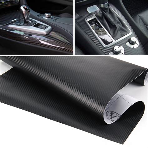 Buy Msa 3d Carbon Fibre Vinyl Matt Textured 300mm X 500mm Roll Carbon Fiber Vinyl Effect