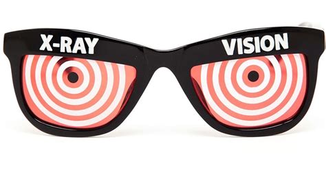 jeremy scott xray vision sunglasses in black lyst