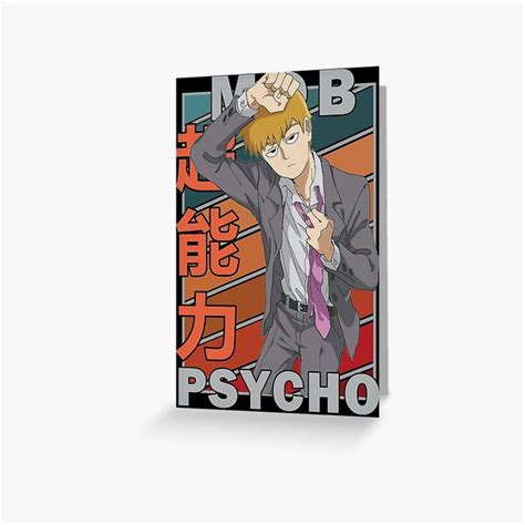 Reigen Arataka Mob Psycho 100 Mobu Saiko Hyaku Vintage Color Palette