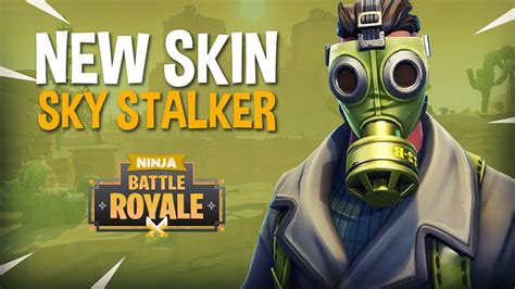 New Skin Sky Stalker Fortnite Battle Royale Gameplay Ninja