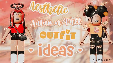 Aesthetic Autumnfall And Halloween Outfit Ideas 2020 2021 Codes