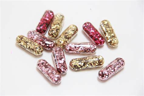 A Bubbly Life Diy Glitter Pills