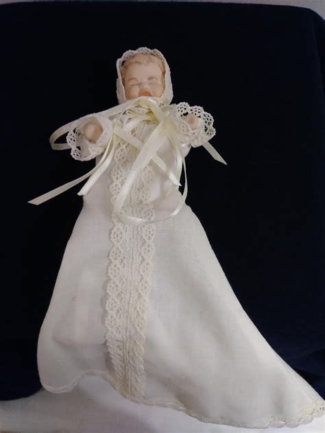 Vintage Miniature 5 Porcelain Baby Doll With Etsy