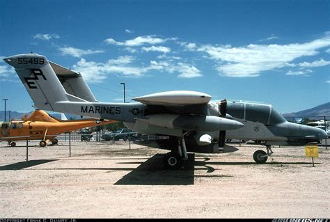 North American Rockwell Ov 10d Bronco Usa Marines Aviation Photo